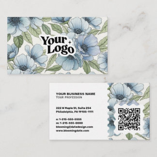 Elegant Visitekaartje – QR-code & logo