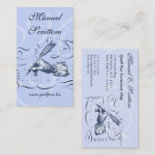 Elegant Visitekaartje Stationery Shop/Bookstore (Voorkant / Achterkant)