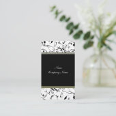 Elegant visitekaartje van wijnbouillons (Staand voorkant)