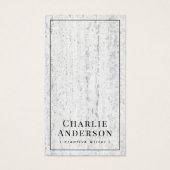 Elegant visitekaartje voor de textuur van sociale  (Voorkant)