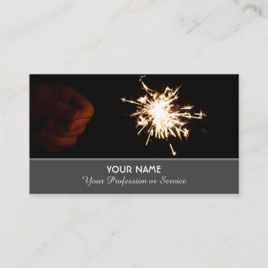 Elegant visitekaartje voor dienstverleningsdeskund (Voorkant)