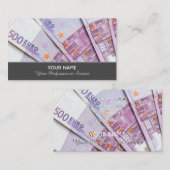 Elegant visitekaartje voor financiële deskundigen (Voorkant / Achterkant)