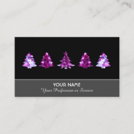 Elegant visitekaartje voor mousserende diensten