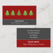 Elegant visitekaartje voor mousserende diensten (Voorkant / Achterkant)