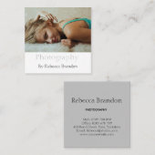 Elegant Visitekaartje voor persoonlijke fotografie (Voorkant / Achterkant)