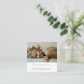 Elegant Visitekaartje voor persoonlijke fotografie (Staand voorkant)
