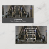 Elegant visitekaartje voor roltrappen (Voorkant / Achterkant)