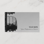 Elegant visitekaartje voor roltrappen (Voorkant)