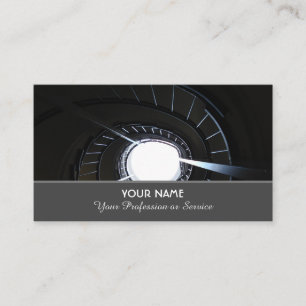 Elegant visitekaartje voor roltrappen