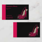 Elegant Visitekaartje voor vrouwenwinkel (Voorkant / Achterkant)