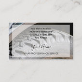 Elegant visitekaartje voor wiel- en banddeskundige (Achterkant)