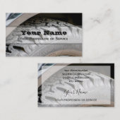 Elegant visitekaartje voor wiel- en banddeskundige (Voorkant / Achterkant)