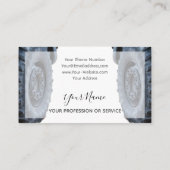 Elegant visitekaartje voor wiel- en banddeskundige (Achterkant)