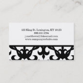 Elegant Visitekaartjes - Personaliseren (Achterkant)