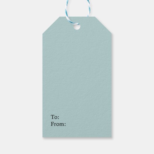 Elegant Vizsla Dog Waterverf Dank u Cadeaulabel (Achterkant)