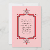 Elegant Vlaams Lijst Kaart (Achterkant)