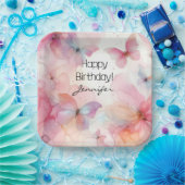 Elegant vlinderpapier Bord (Feest)