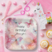 Elegant vlinderpapier Bord (Feest)