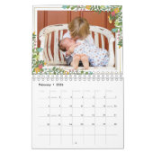 Elegant Voeg je eigen foto toe 2-pagina 2025 Kalen Kalender (Feb 2026)