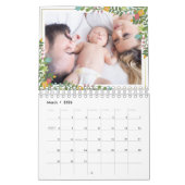 Elegant Voeg je eigen foto toe 2-pagina 2025 Kalen Kalender (Mar 2026)