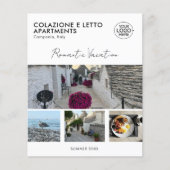 Elegant Voeg uw Logo Photo Grid QR Code Promo Flyer (Voorkant)