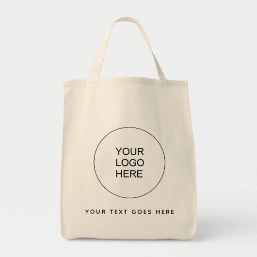 Elegant voegt BedrijfsBedrijfs Modern Logo toe Tote Bag (Voorkant)