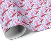 Elegant vogels Patroon Inpakpapier (Rol Hoek)