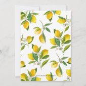 Elegant vond ze haar belangrijkste knijp bruids br kaart (Achterkant)