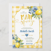 Elegant vond ze haar Citrus citroen Vrijgezellenfe Kaart (Voorkant)