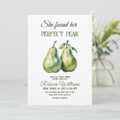 Elegant vond ze haar perfecte peer Vrijgezellenfee Kaart (Staand voorkant)