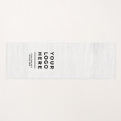Elegant voor aangepast zakelijk Logo en tekstlicht Yogamat (Voorkant (horizontaal))