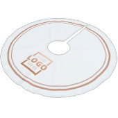 Elegant voor Logo kerst van aangepast bedrijf Kerstboom Rok (Gekanteld)