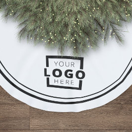Elegant voor Logo kerst van aangepast bedrijf Kerstboom Rok