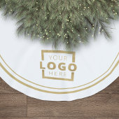 Elegant voor Logo kerst van aangepast bedrijf Kerstboom Rok