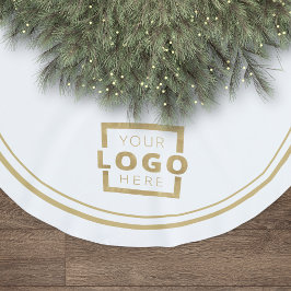 Elegant voor Logo kerst van aangepast bedrijf Kerstboom Rok