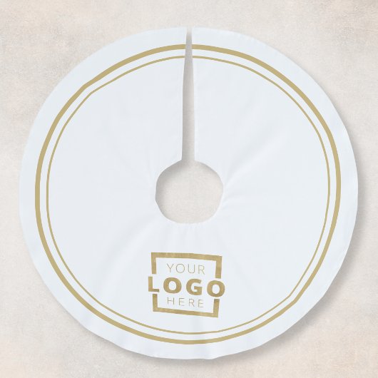 Elegant voor Logo kerst van aangepast bedrijf Kerstboom Rok