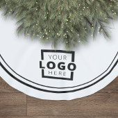 Elegant voor Logo kerst van aangepast bedrijf Kerstboom Rok
