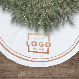 Elegant voor Logo kerst van aangepast bedrijf Kerstboom Rok