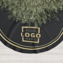 Elegant voor Logo kerst van aangepast bedrijf Kerstboom Rok