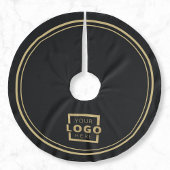 Elegant voor Logo kerst van aangepast bedrijf Kerstboom Rok