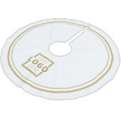 Elegant voor Logo kerst van aangepast bedrijf Kerstboom Rok (Gekanteld)