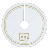 Elegant voor Logo kerst van aangepast bedrijf Kerstboom Rok (Voorkant)