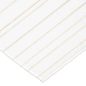 Elegant voor ons kind wordt geboren met gouden wit tafelkleed (Gekanteld)