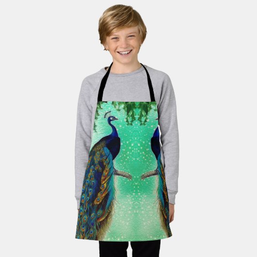 Elegant  vredesproject apron schort (Gedragen)