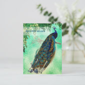 Elegant vredeswerk briefkaart (Staand voorkant)