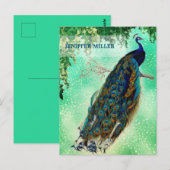 Elegant vredeswerk briefkaart (Voorkant / Achterkant)