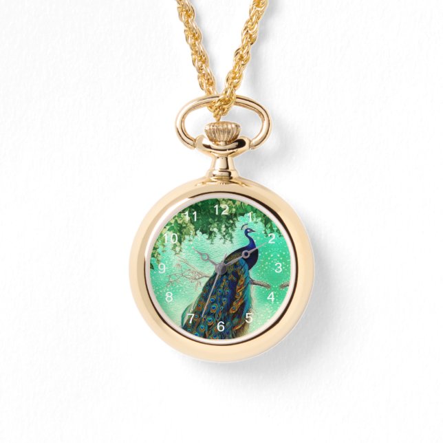 Elegant  vredeswerk horloge (Voorkant)