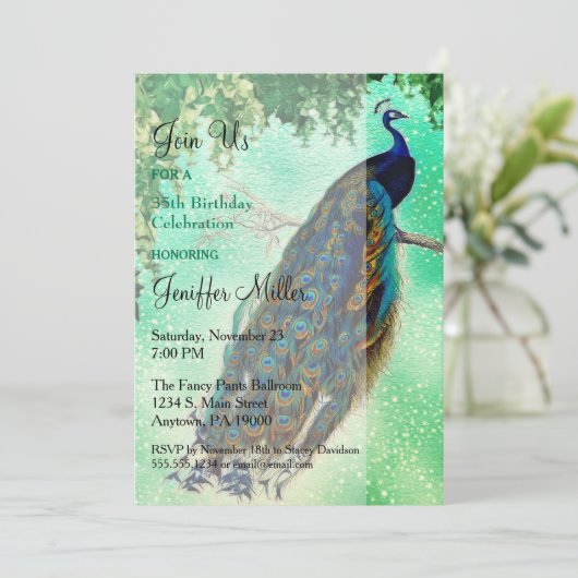 Elegant  vredeswerk kaart (Staand voorkant)