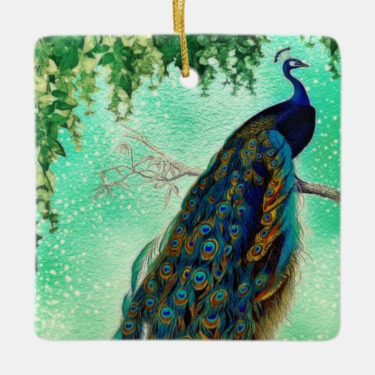 Elegant  vredeswerk keramisch ornament (Voorkant)