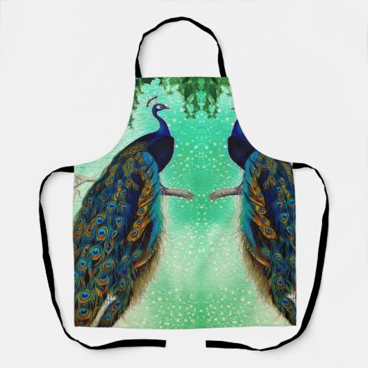 Elegant vredeswerk schort (Voorkant)